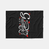Galentines Day Valentines Day Female Friendship Ga Fleecedecke (Vorderseite (Horizontal))