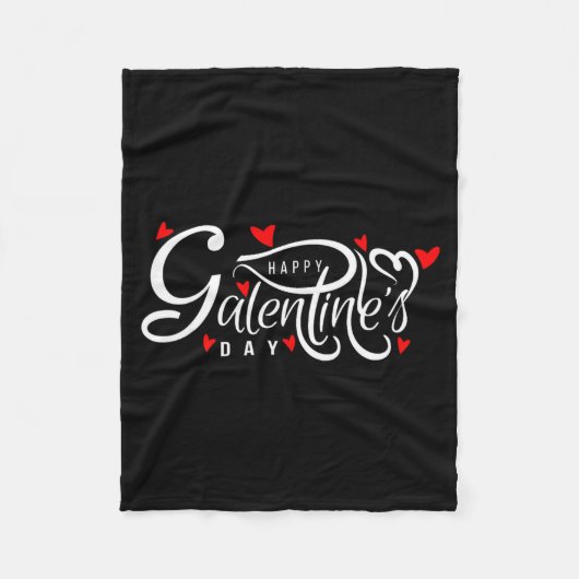 Galentines Day Valentines Day Female Friendship Ga Fleecedecke (Vorderseite)