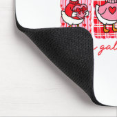 Galentines Day Women Galentines Gang Goose Valenti Mousepad (Ecke)