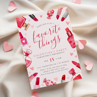 Galentine's Favorite Things Party Einladung
