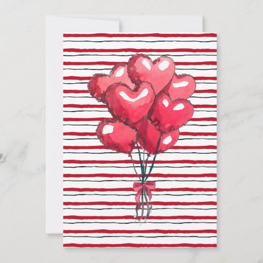 Galentine's Girls Night Out Valentines Party Einladung (Rückseite)