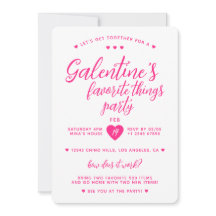 Galentine's Lieblings-Dinge-Party