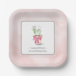 Galentines-Party-Dekoration Pappteller