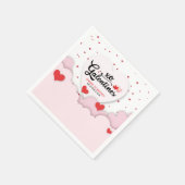 Galentine's  serviette (Ecke)