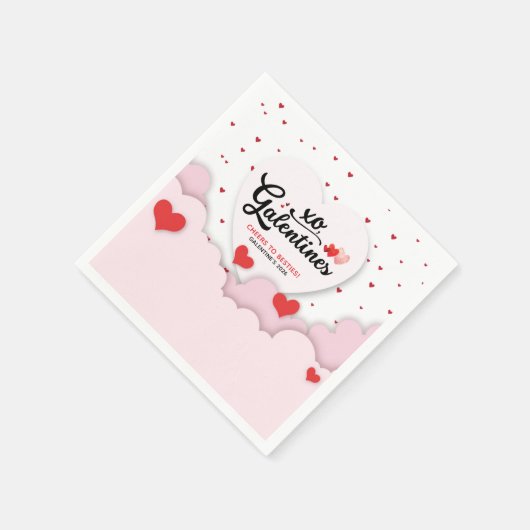 Galentine's  serviette (Ecke)