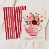 Galentine's Teeparty & Brunch zum Valentinstag Einladung