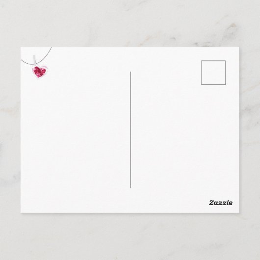 Galentinische Flaggen - Postkarte (Rückseite)