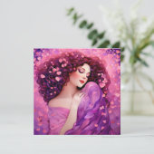 Galentinische Karte "Für immer" (Stehend Vorderseite)