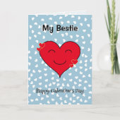 Galentinischer Tag Feiertagskarte (Vorderseite)