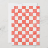 Galentin's Day Night Out Red Heart Cute Lolipop Einladung (Rückseite)