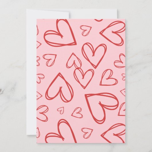 Galentinstag Einladung Idee (Rückseite)