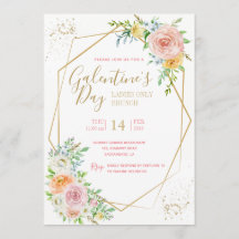 Galentinstag-Party Einladung