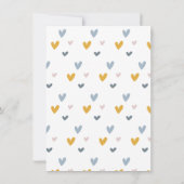 Galentinstag Party Regenbogenpastel Einladung (Rückseite)