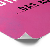 Galentinstag vergessenes Poster (Ecke)