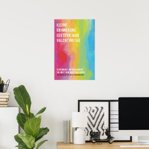 Galentinstag vergessenes Poster