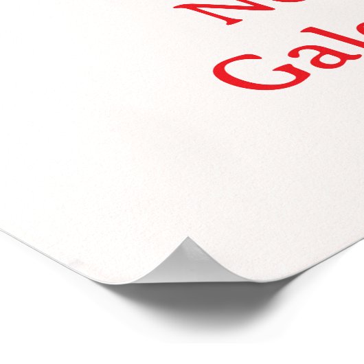 Galentinstag *Willkommensschild NUR* Poster (Ecke)