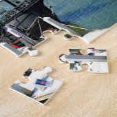 Galeonen Schiff Hintergrund Puzzle (Seite)