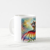 Galeopithecus Majesty 290824AREF145 - Watercolor Kaffeetasse (Vorderseite Links)