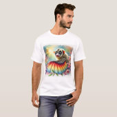 Galeopithecus Majesty 290824AREF145 - Watercolor T-Shirt (Vorne ganz)