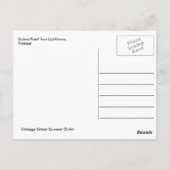 Galera Point Toco Lighthouse, Trinidad Postkarte (Rückseite)