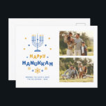 Galerie 2 Foto "Happy Hanukkah" Feiertagspostkarte<br><div class="desc">Festivals 2 Foto Galerie Happy Hanukkah Postkarten.</div>