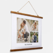 Galerie 3 Personalisiertes Foto Wandteppich Mit Holzrahmen (Gewinkelt)