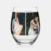 Galerie 4 Personalisiertes Foto Weinglas Ohne Stiel (Vorderseite)
