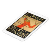 "GALERIE ARNOT" POSTER BY EGON SCHIELE ON MAGNET (Linke Seite)