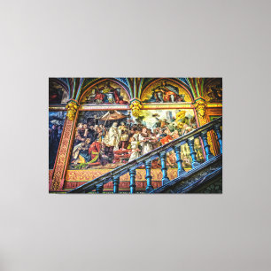 Galerie der Vorfahren Vintage-Gemälde Leinwanddruck