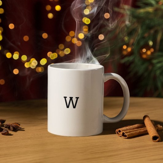 Galerie eines Bildes mit Monogramm Kaffeetasse