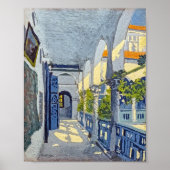 Galerie eines marokkanischen Riads | Georges Gaudi Poster (Vorne)