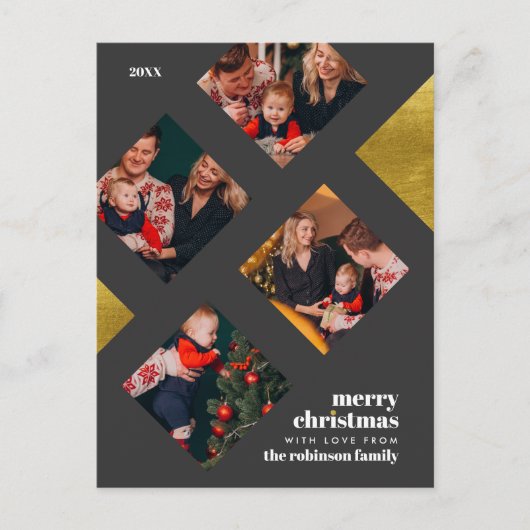 Galerie für Fotos am benutzerdefinierten Platz | W Postkarte (Vorderseite)