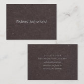 Galerie III Visitenkarte (Vorne/Hinten)