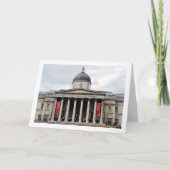 Galerie in Trafalgar Square, London Karte (Vorderseite)