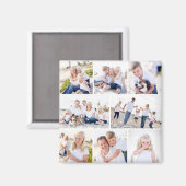 Galerie mit acht Foto-Magneten Magnet (Vorderseite/Rückseite)