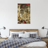 Galerie mit Blick auf das moderne Rom, 1759 Leinwanddruck (Insitu (Schlafzimmer))