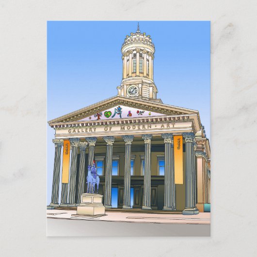 Galerie Moderne Kunst Postkarte (Vorderseite)