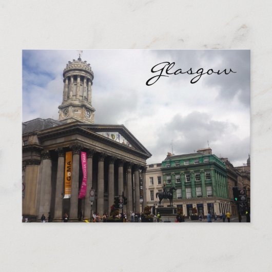 Galerie Moderne Kunstglasgow Postkarte (Vorderseite)