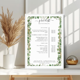 Galerie Salon Preisliste Poster