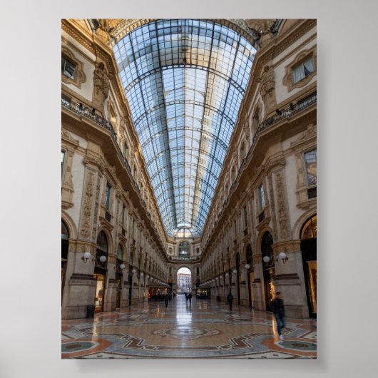 Galerie Vittorio Emanuele Poster (Vorne)