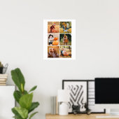 Galerie von 6 Personalisierten Fotos Poster (Heimbüro)