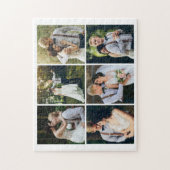 Galerie von 6 Personalisierten Fotos Puzzle (Vertikal)