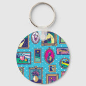 Galerie Wand: Diverse Bildersammlung Schlüsselanhänger (Rückseite)