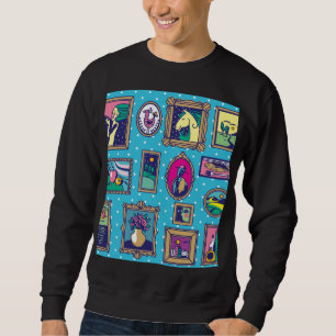 Galerie Wand: Diverse Bildersammlung Sweatshirt