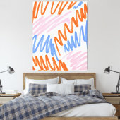 Galerie Zeitgenössische Kunst Leinwanddruck (Insitu (Schlafzimmer))