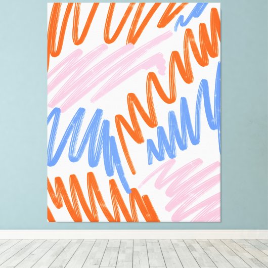 Galerie Zeitgenössische Kunst Leinwanddruck (Insitu (Holzboden))