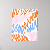 Galerie Zeitgenössische Kunst Leinwanddruck (Vorderseite)