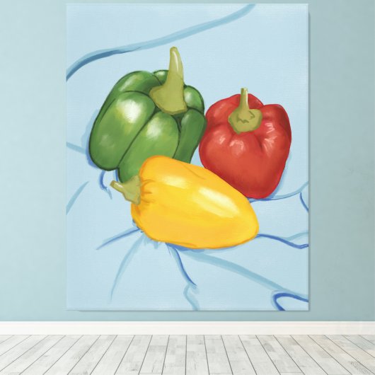 Galerie Zeitgenössische Kunst Leinwanddruck (Insitu (Holzboden))