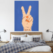 Galerie Zeitgenössische Kunst Leinwanddruck (Insitu (Schlafzimmer))