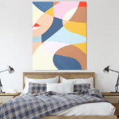 Galerie Zeitgenössische Kunst Leinwanddruck (Insitu (Schlafzimmer))